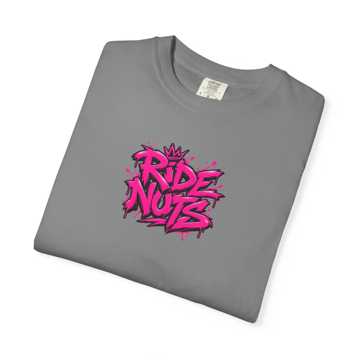 Ride Nuts Scooter T-Shirt — Graphic French Text "Rentre Moi!" Streetwear