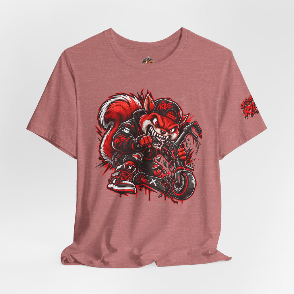 T-shirt Ride Nuts – Squirrel Rampage