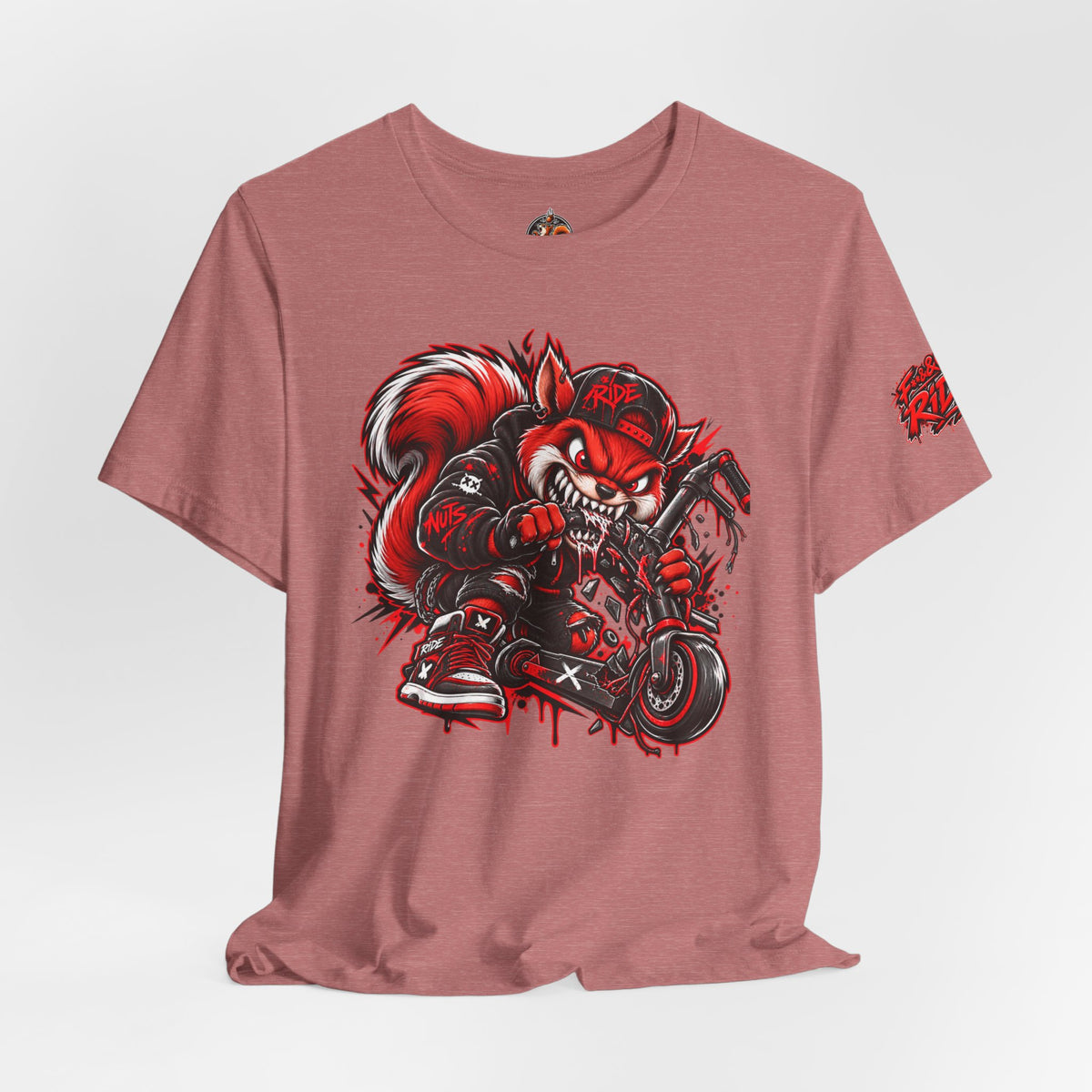 T-shirt Ride Nuts – Squirrel Rampage