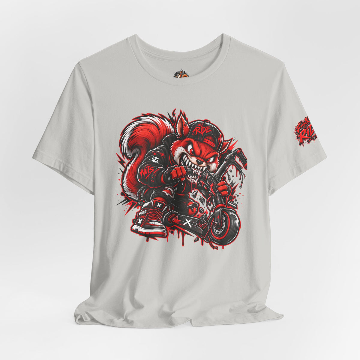 T-shirt Ride Nuts – Squirrel Rampage