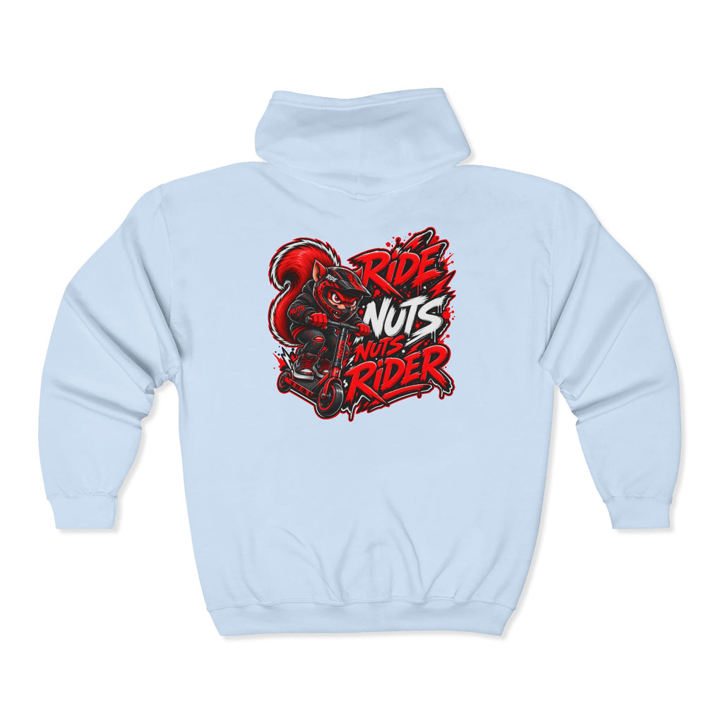 Hoodie Fucking Ride – Red & Black Street Edition