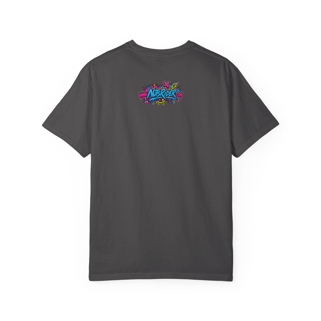 T-Shirt — 'Ride Nuts' Squirrel Scooter Graphic Tee