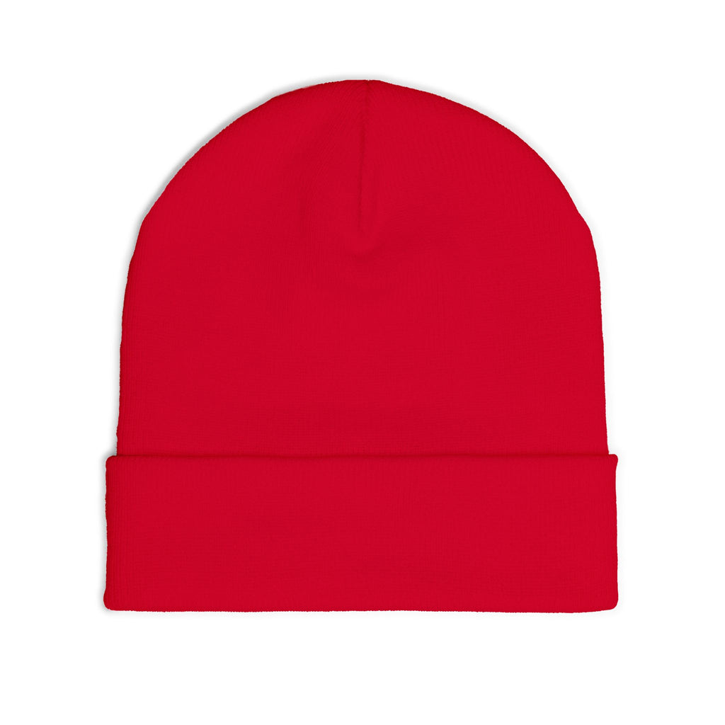 Embroidered 'Rise Nite' Graffiti Knit Beanie — Streetwear Winter Hat