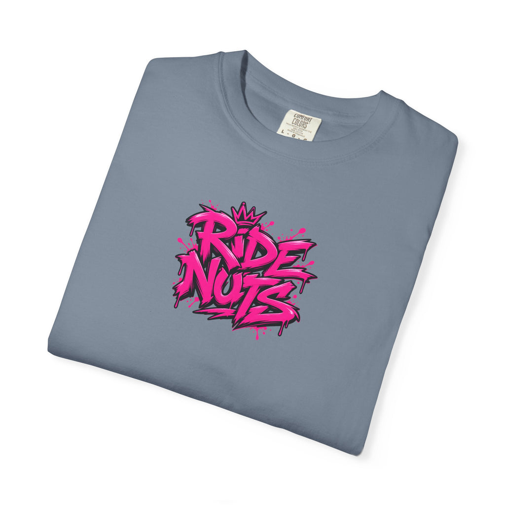 Ride Nuts Scooter T-Shirt — Graphic French Text "Rentre Moi!" Streetwear