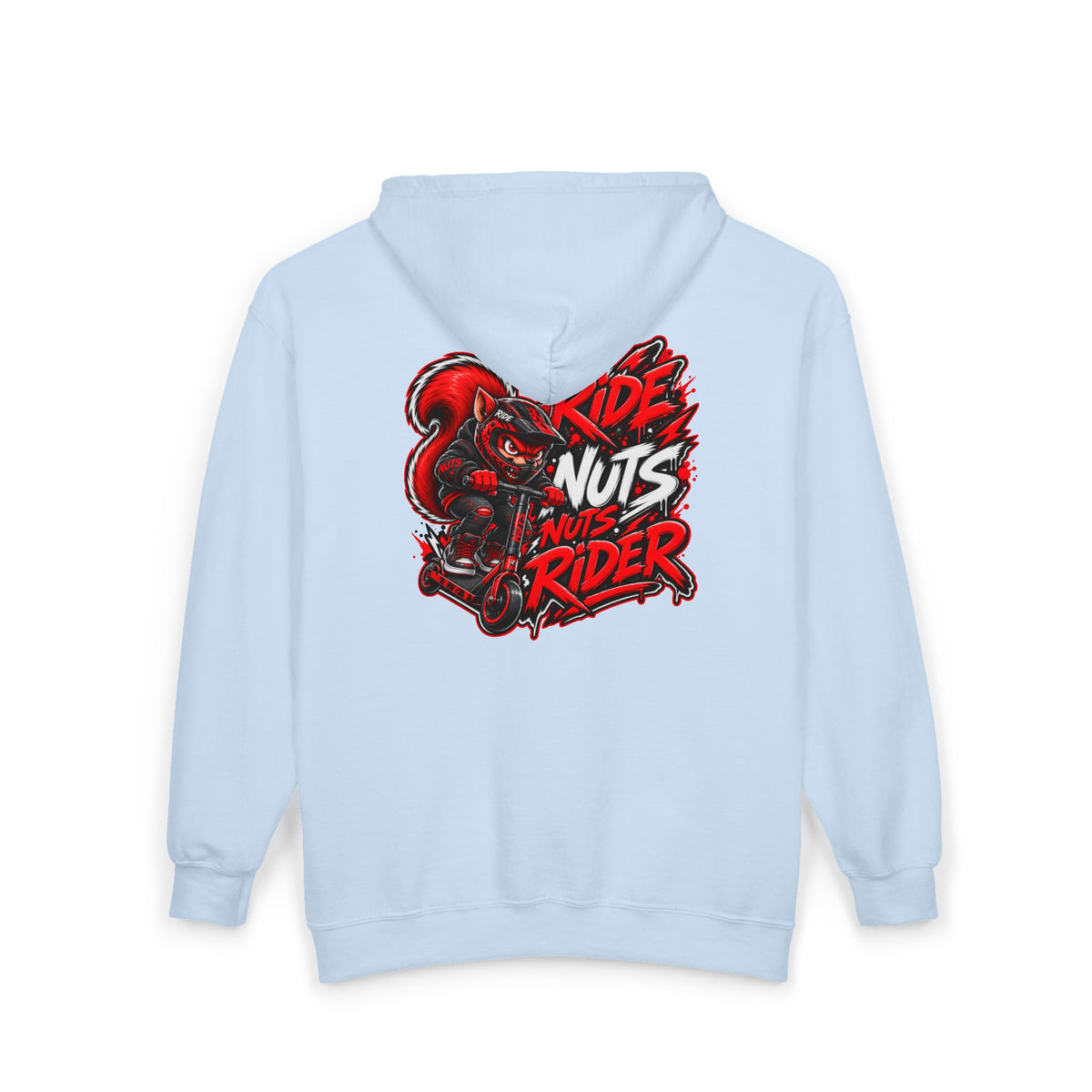 Hoodie Fucking Ride – Red & Black Street Edition