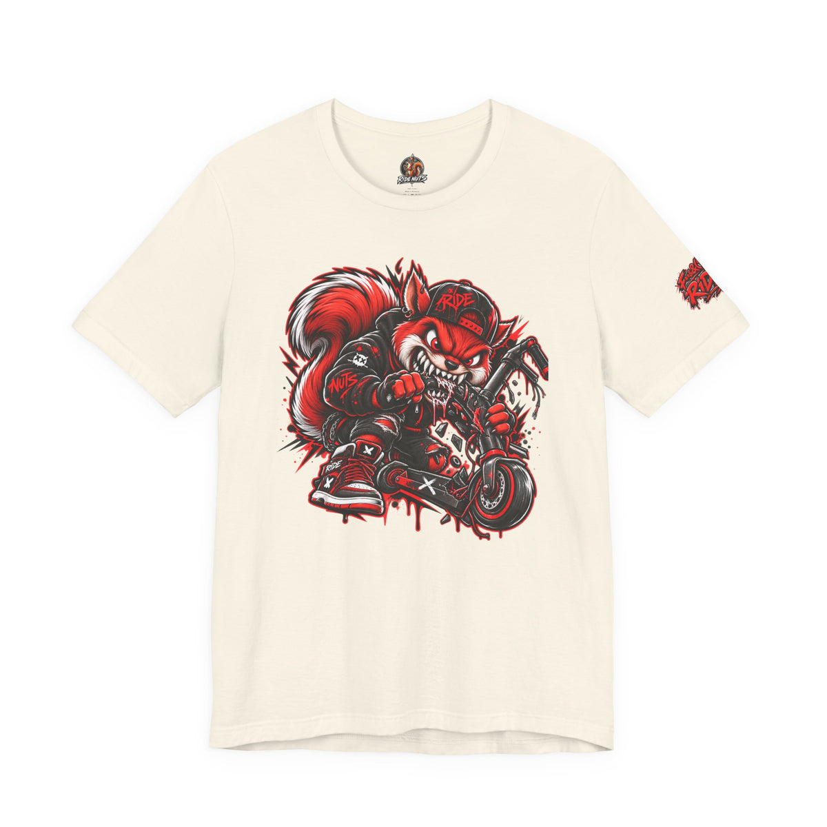 T-shirt Ride Nuts – Squirrel Rampage