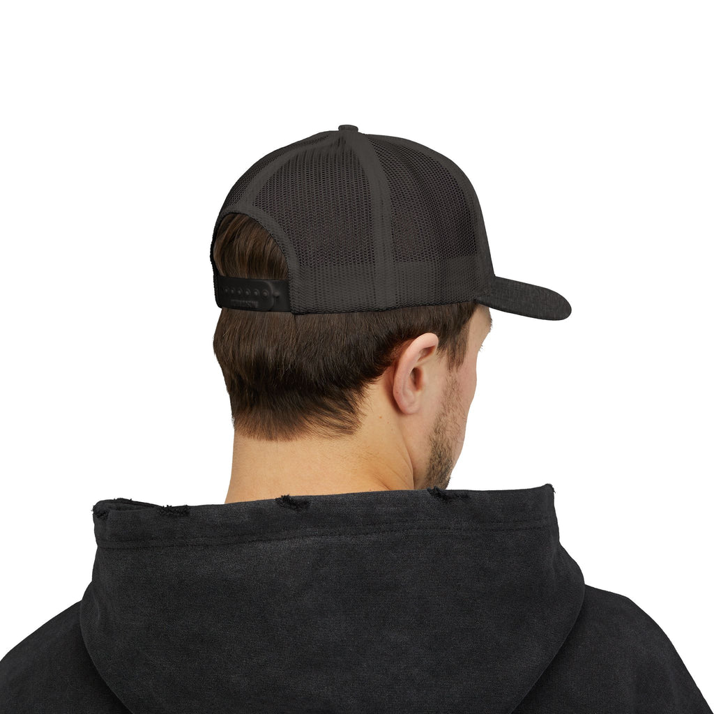 Snapback Trucker Cap — Retro Squirrel Logo Casual Baseball Hat