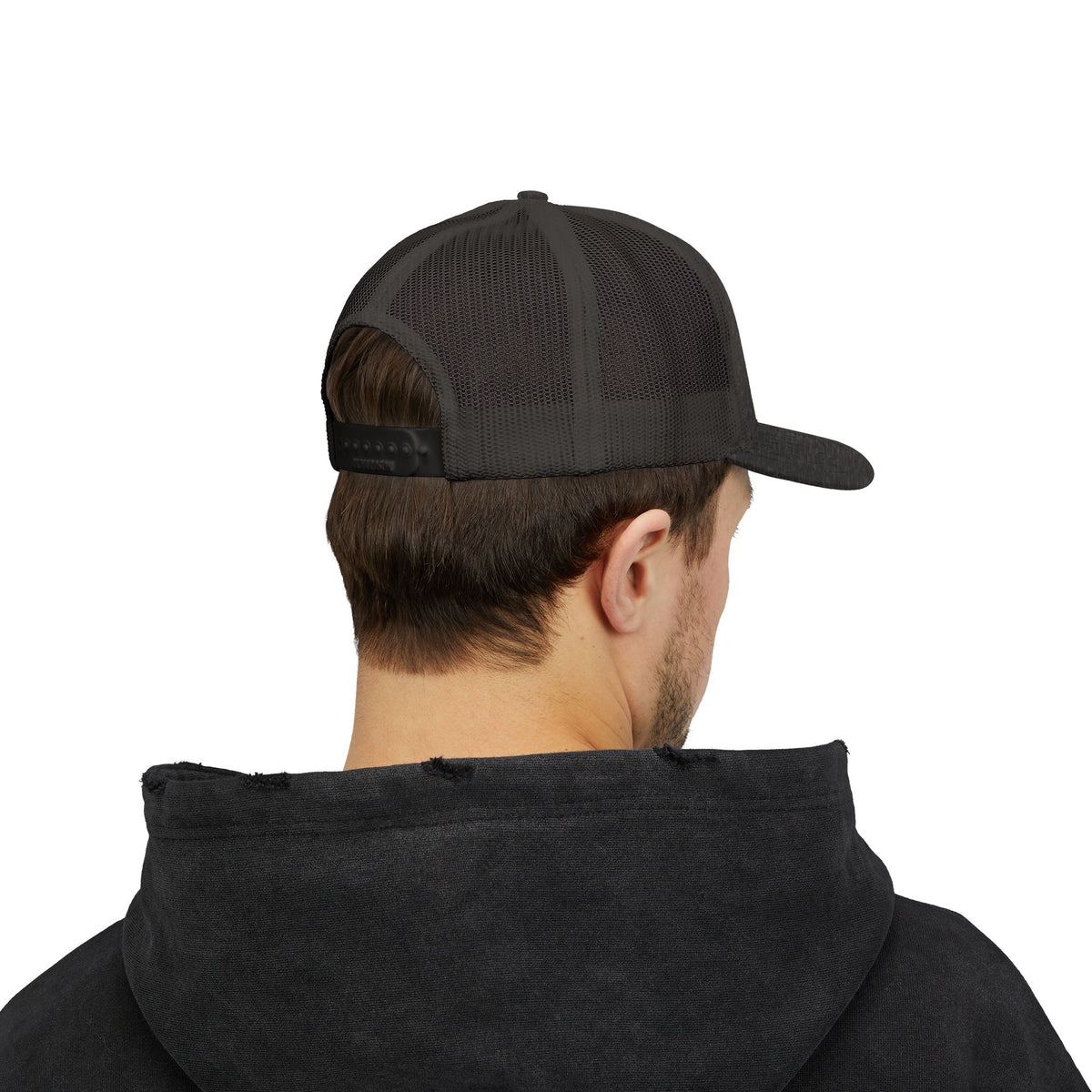 Snapback Trucker Cap — Retro Squirrel Logo Casual Baseball Hat