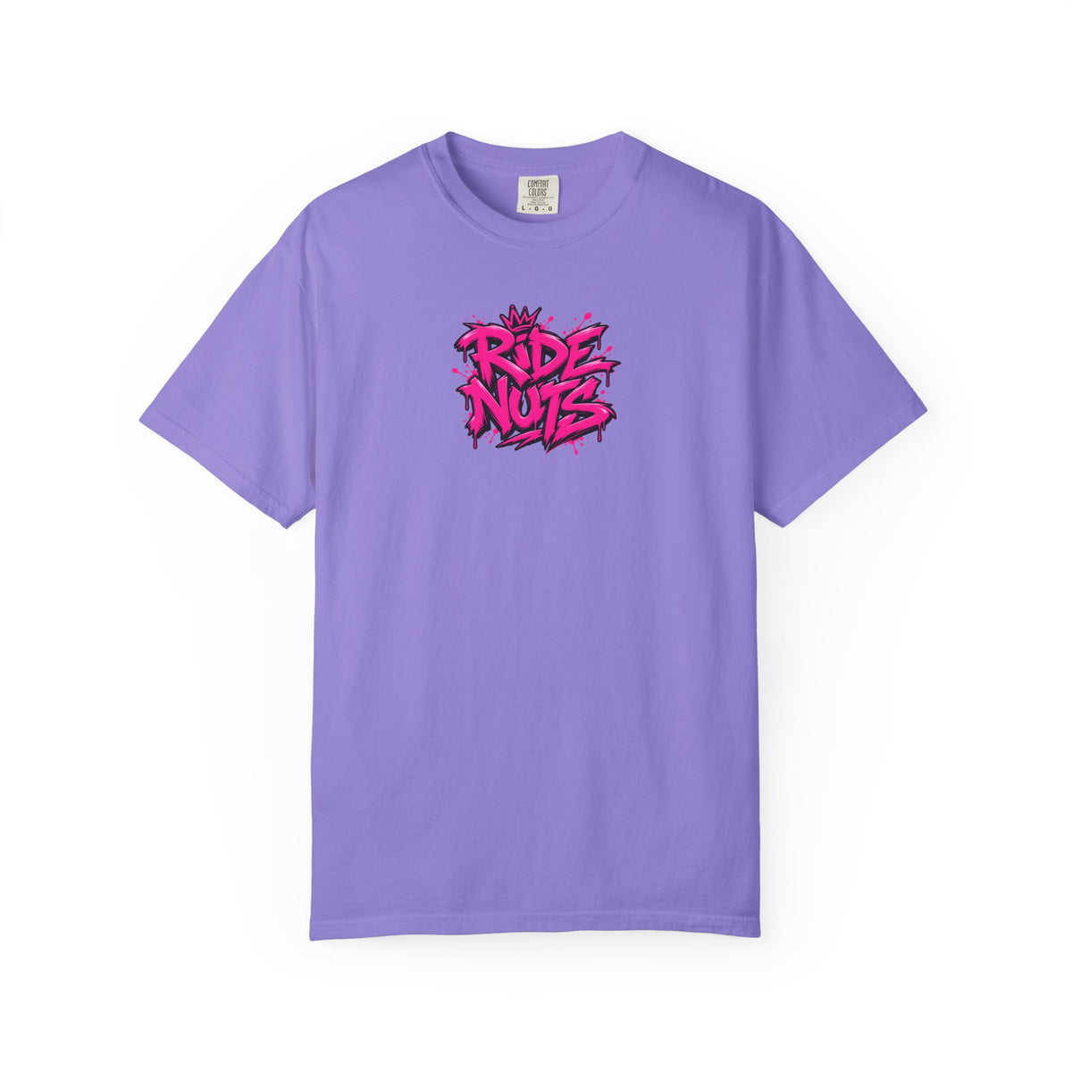 Ride Nuts Scooter T-Shirt — Graphic French Text "Rentre Moi!" Streetwear