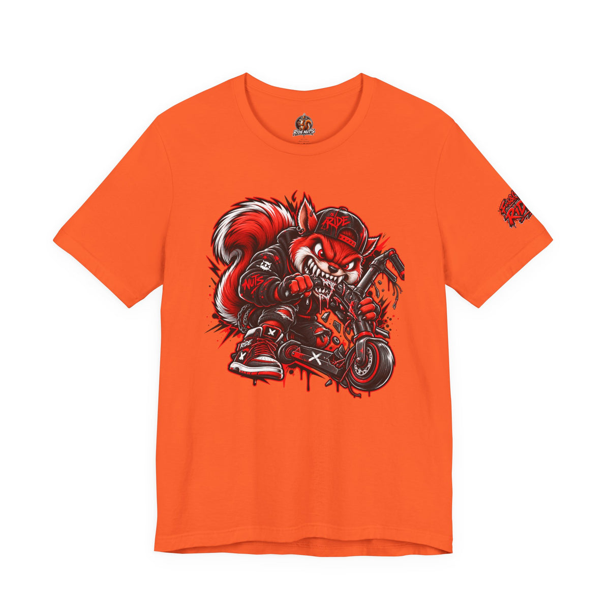 T-shirt Ride Nuts – Squirrel Rampage