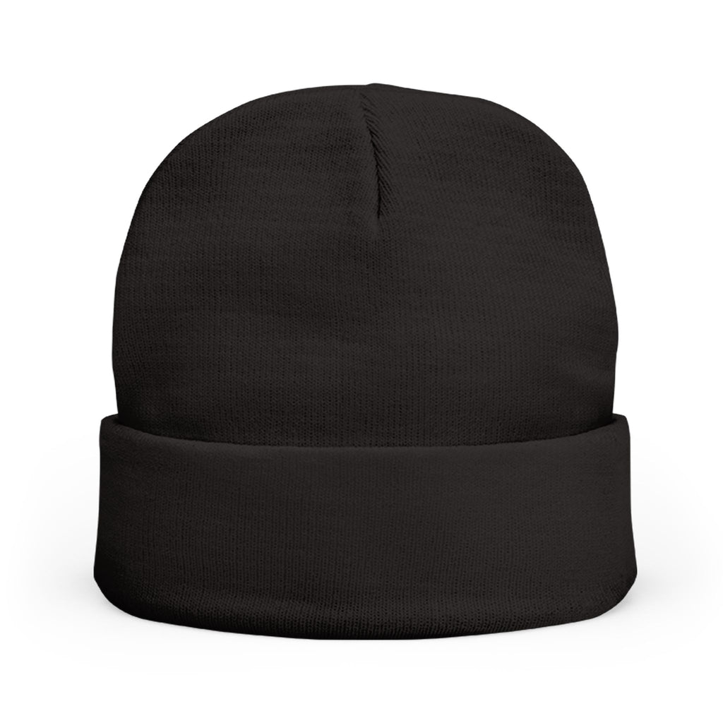 Embroidered 'Rise Nite' Graffiti Knit Beanie — Streetwear Winter Hat