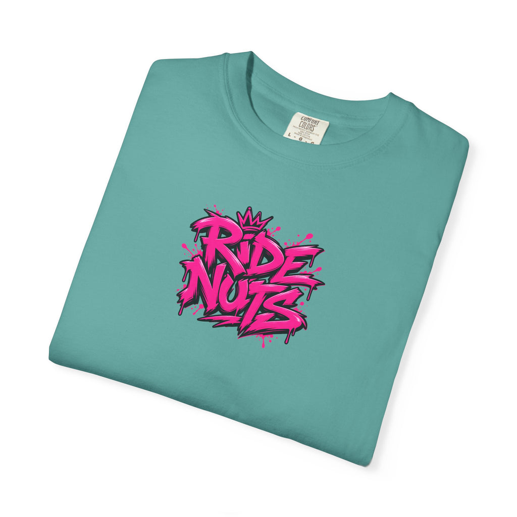 Ride Nuts Scooter T-Shirt — Graphic French Text "Rentre Moi!" Streetwear