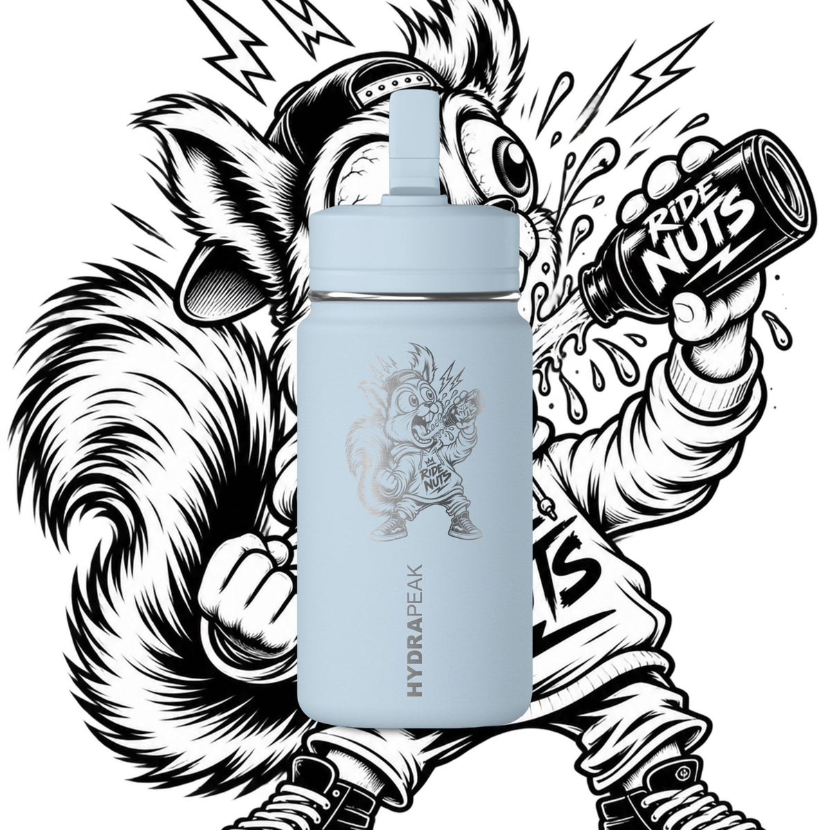 bouteille Ride Nuts – 14 oz | Acier inoxydable