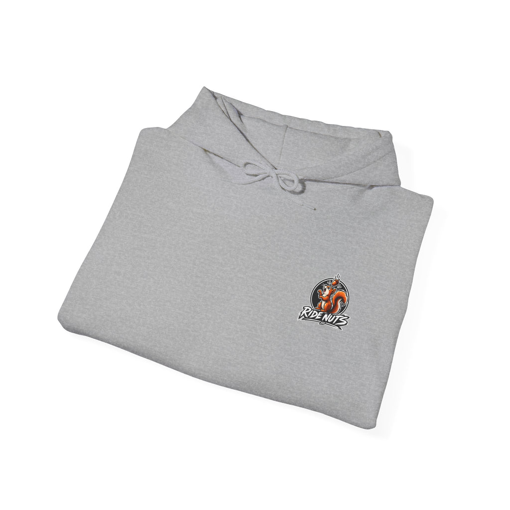 Nuts Rider Graphic Hoodie — Colorful Bomb Mascot Streetwear !