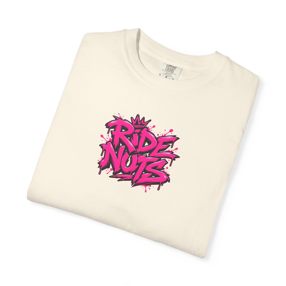 Ride Nuts Scooter T-Shirt — Graphic French Text "Rentre Moi!" Streetwear
