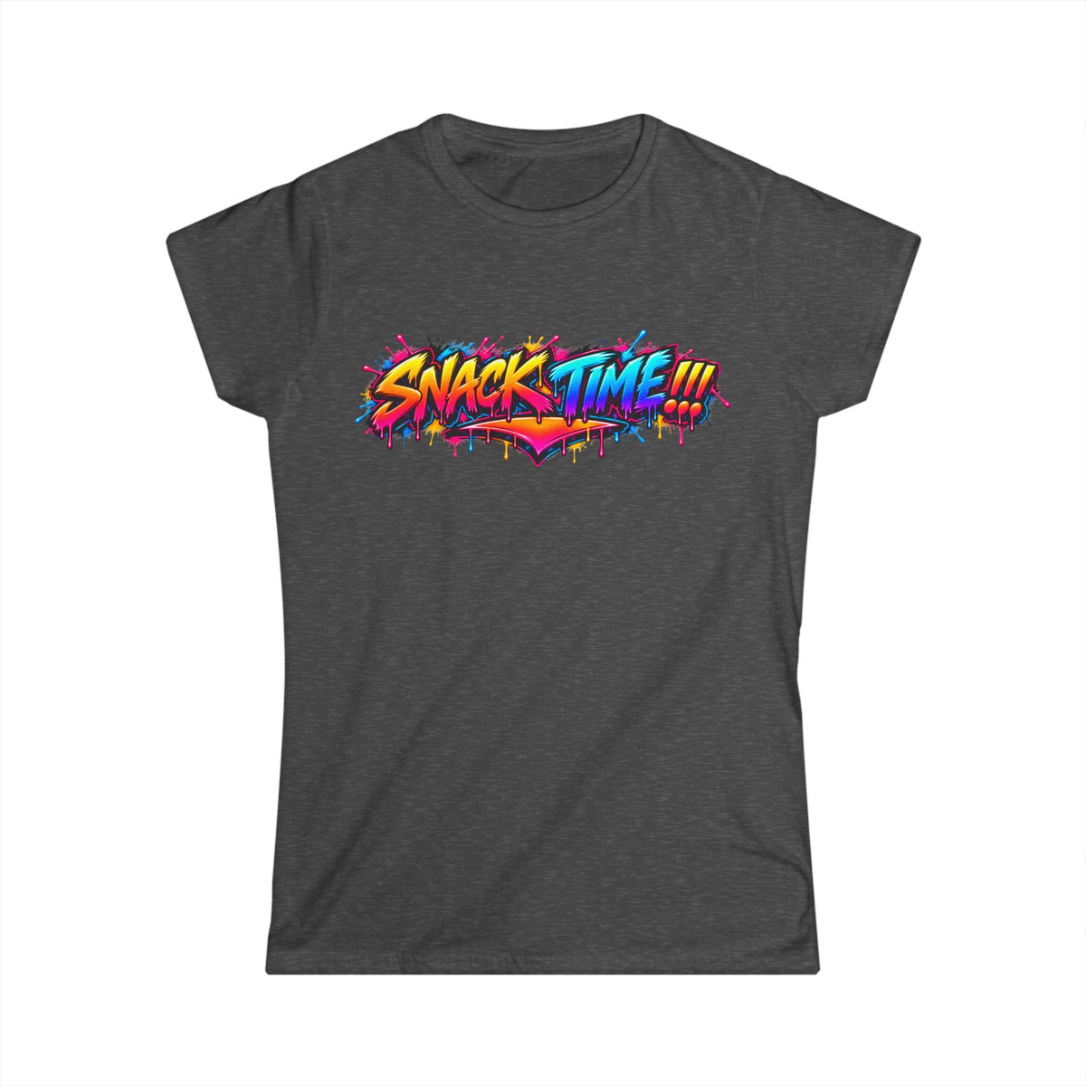 Women's Tee — Classic White Softstyle Crewneck