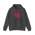 Ride Nuts Hoodie — Retro Graffiti Motorcycle Cartoon Pullover ("Ride Nuts Have Fun")