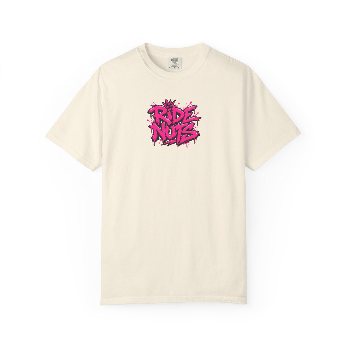 Ride Nuts Scooter T-Shirt — Graphic French Text "Rentre Moi!" Streetwear