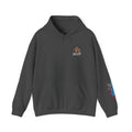 Ride Nuts Graphic Hoodie — Colorful Rock Hand Skull Moto Pullover