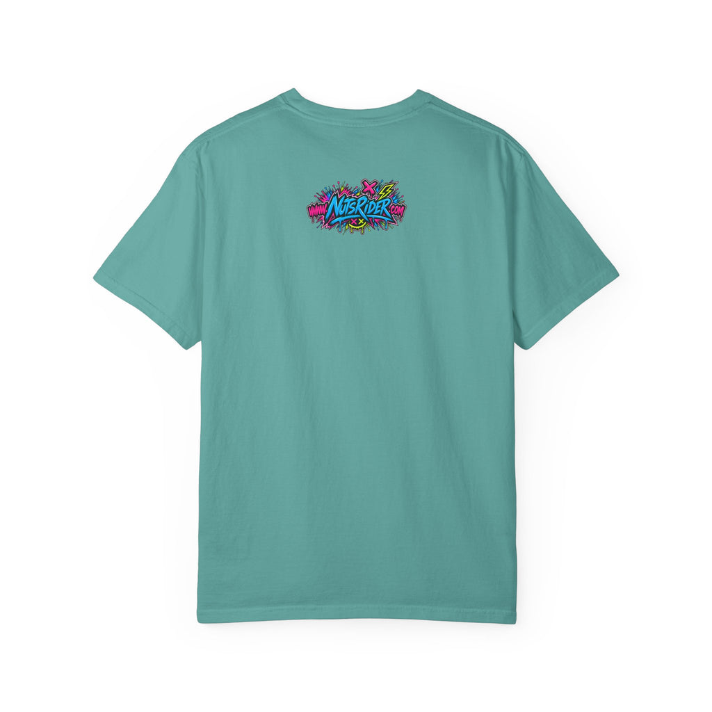 T-Shirt — 'Ride Nuts' Squirrel Scooter Graphic Tee