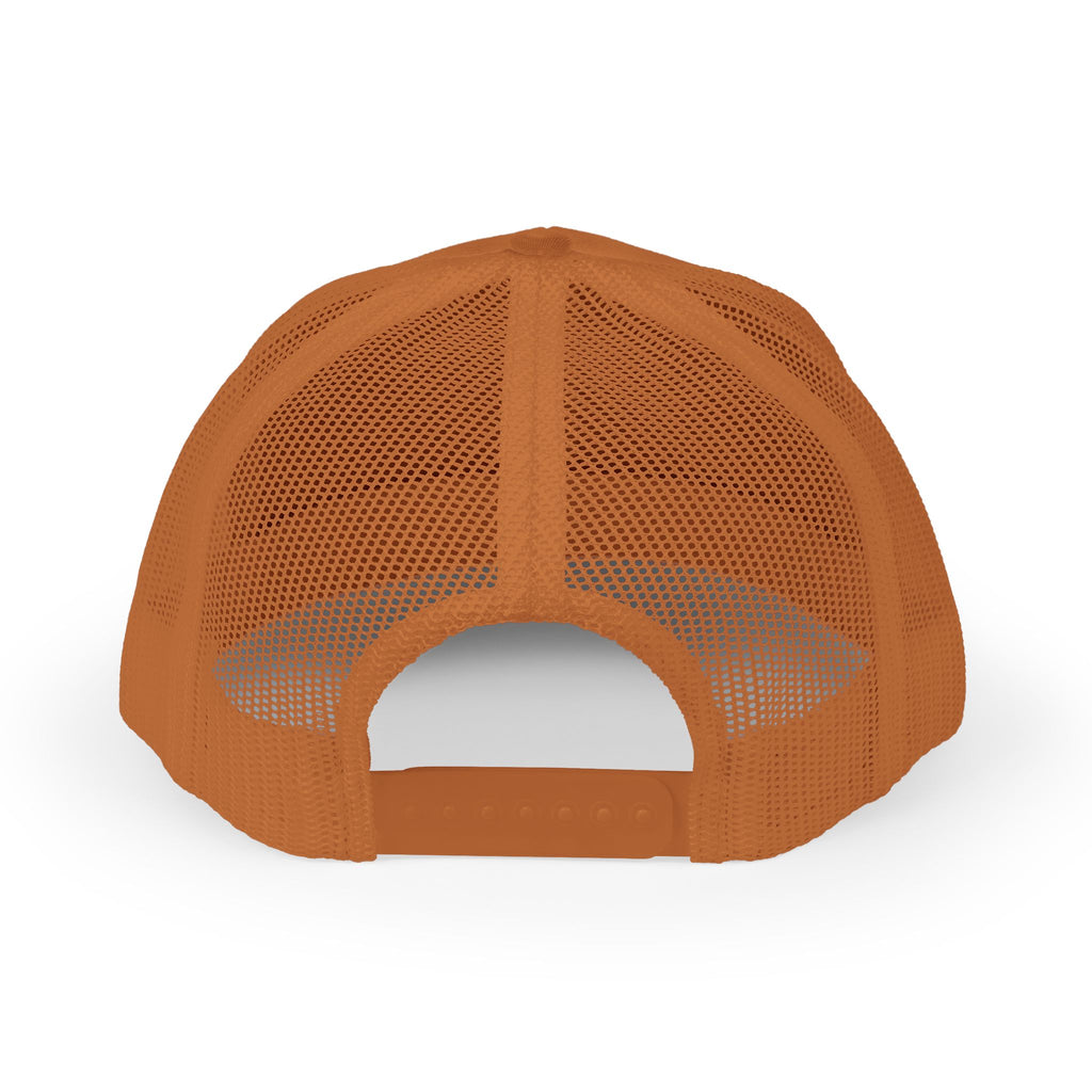 Snapback Trucker Cap — Retro Squirrel Logo Casual Baseball Hat