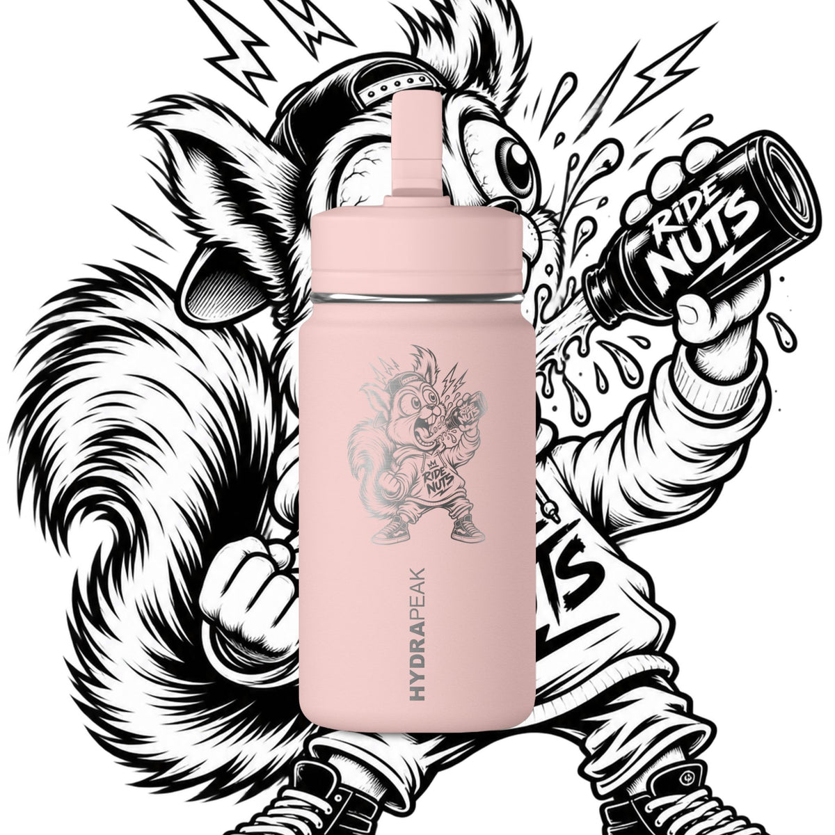 bouteille Ride Nuts – 14 oz | Acier inoxydable