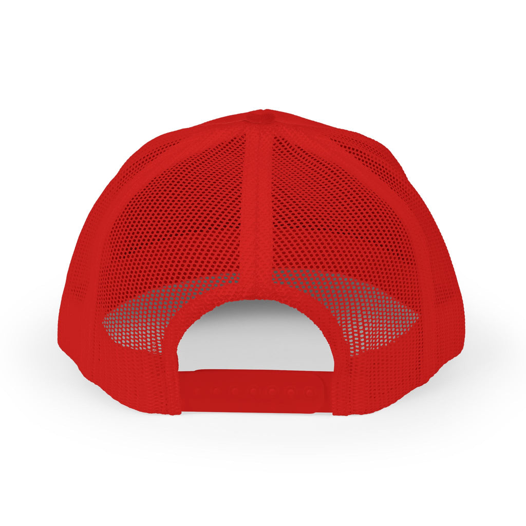 Snapback Trucker Cap — Retro Squirrel Logo Casual Baseball Hat