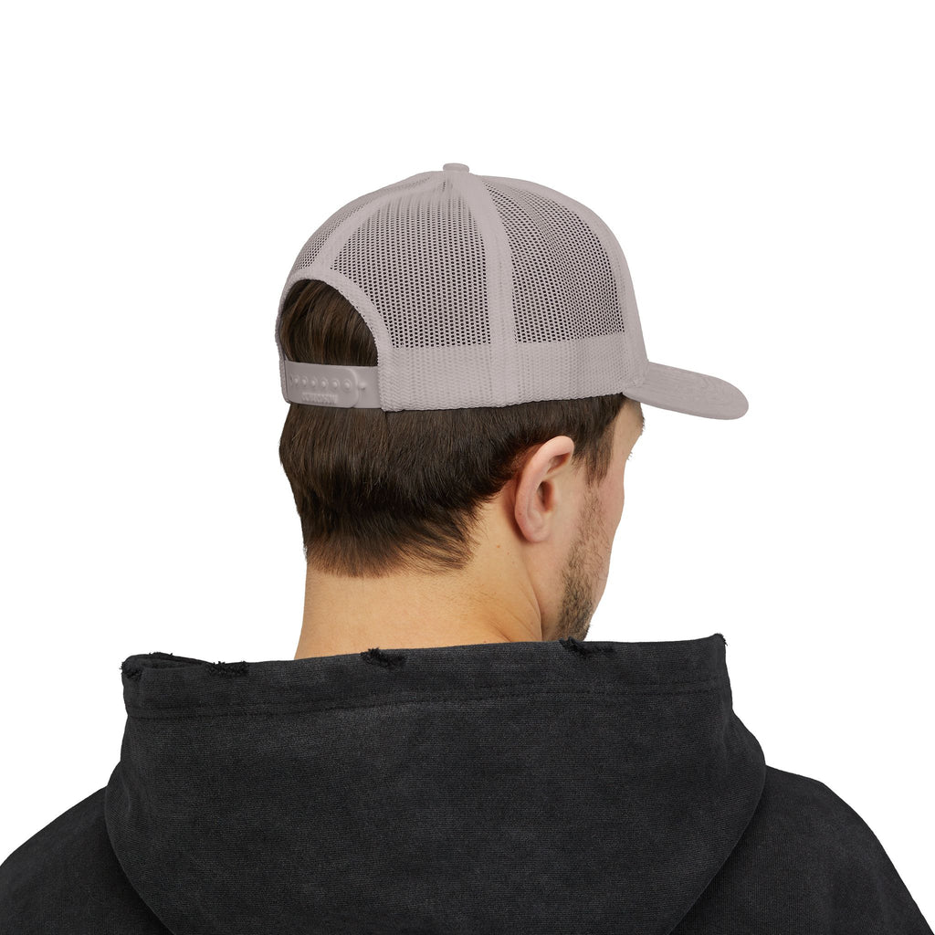 Snapback Trucker Cap — Retro Squirrel Logo Casual Baseball Hat