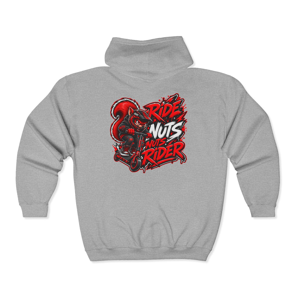 Hoodie Fucking Ride – Red & Black Street Edition