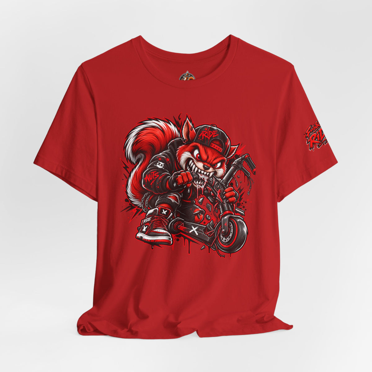 T-shirt Ride Nuts – Squirrel Rampage