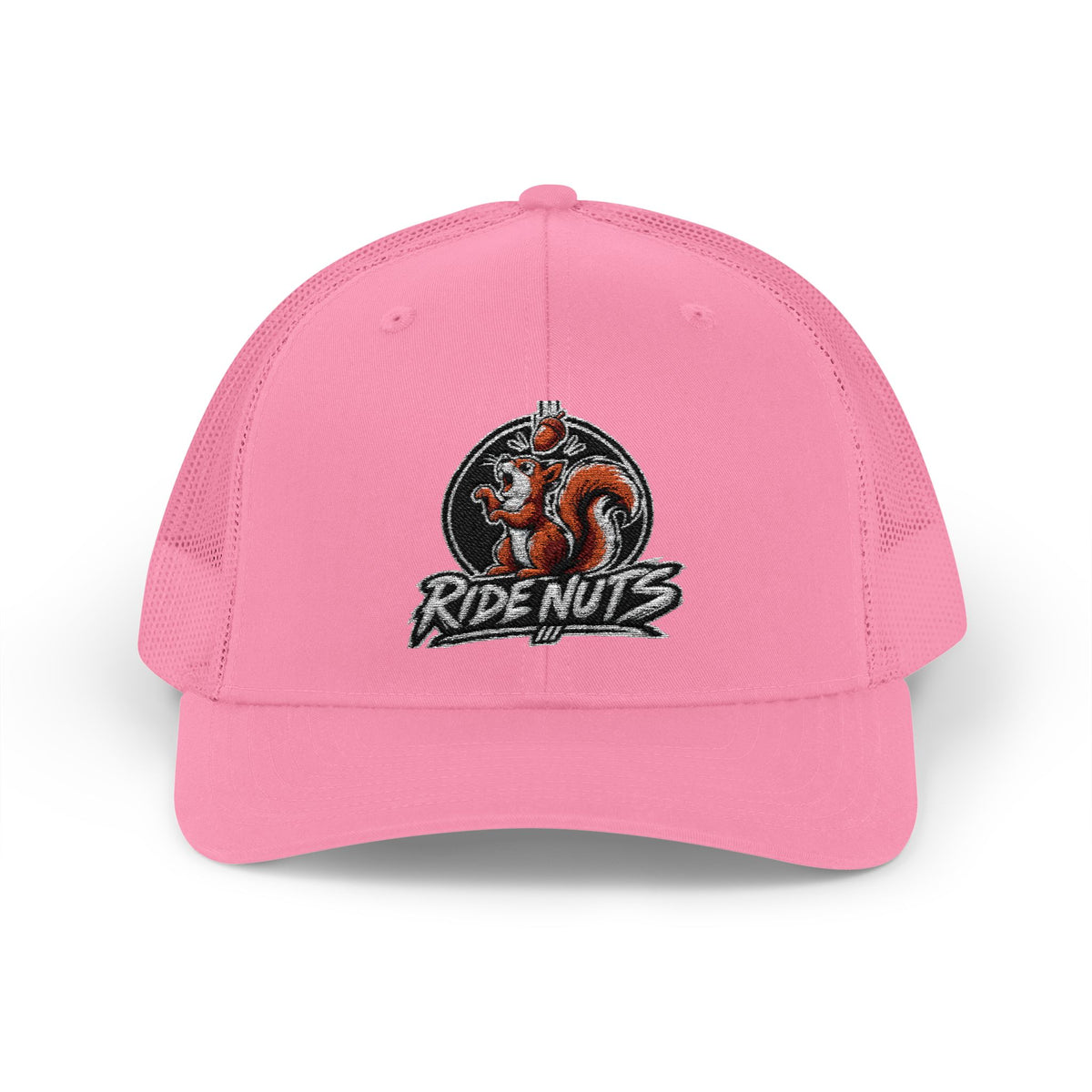 Snapback Trucker Cap — Retro Squirrel Logo Casual Baseball Hat
