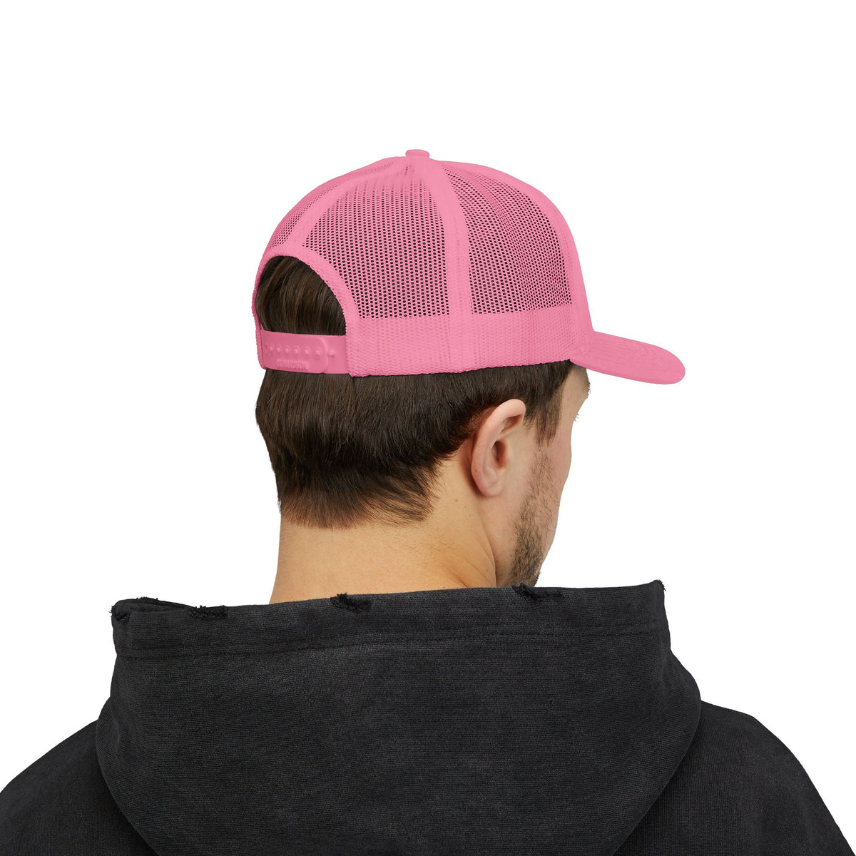 Snapback Trucker Cap — Retro Squirrel Logo Casual Baseball Hat