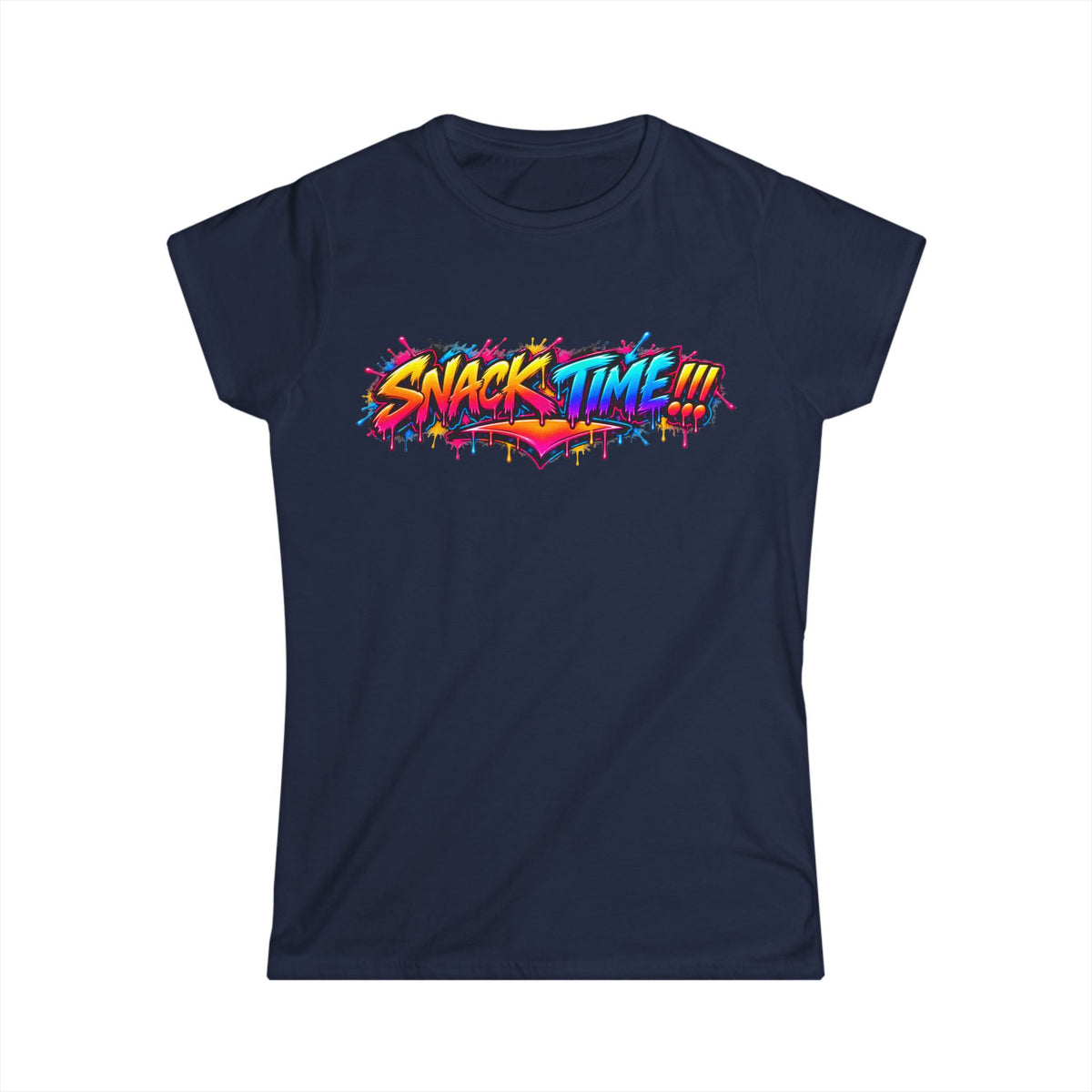 Women's Tee — Classic White Softstyle Crewneck