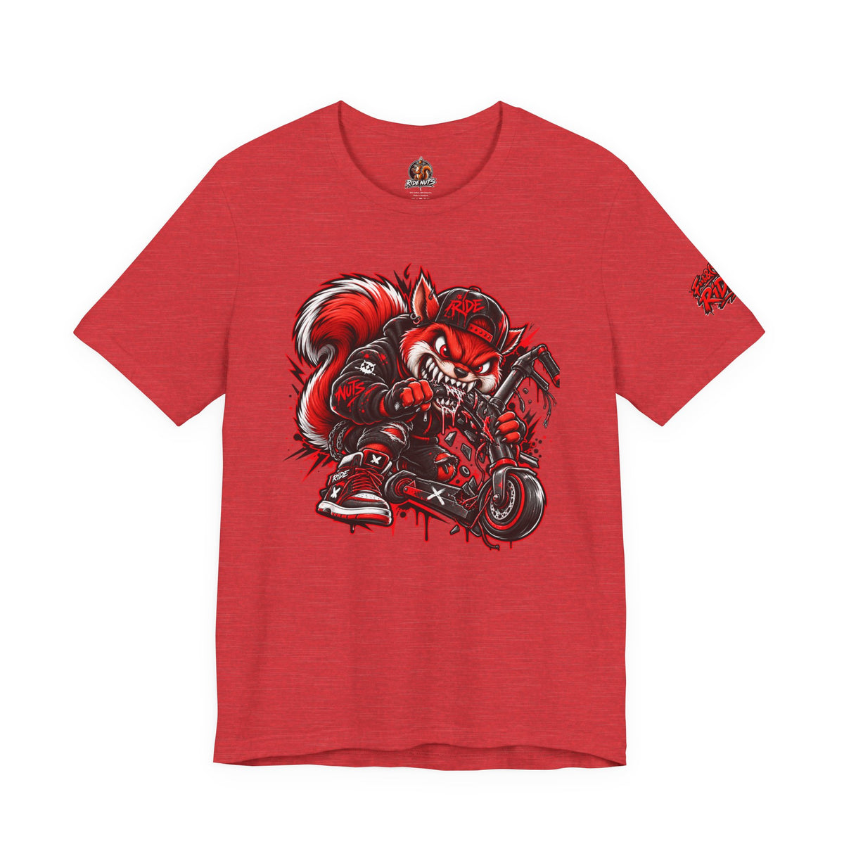 T-shirt Ride Nuts – Squirrel Rampage