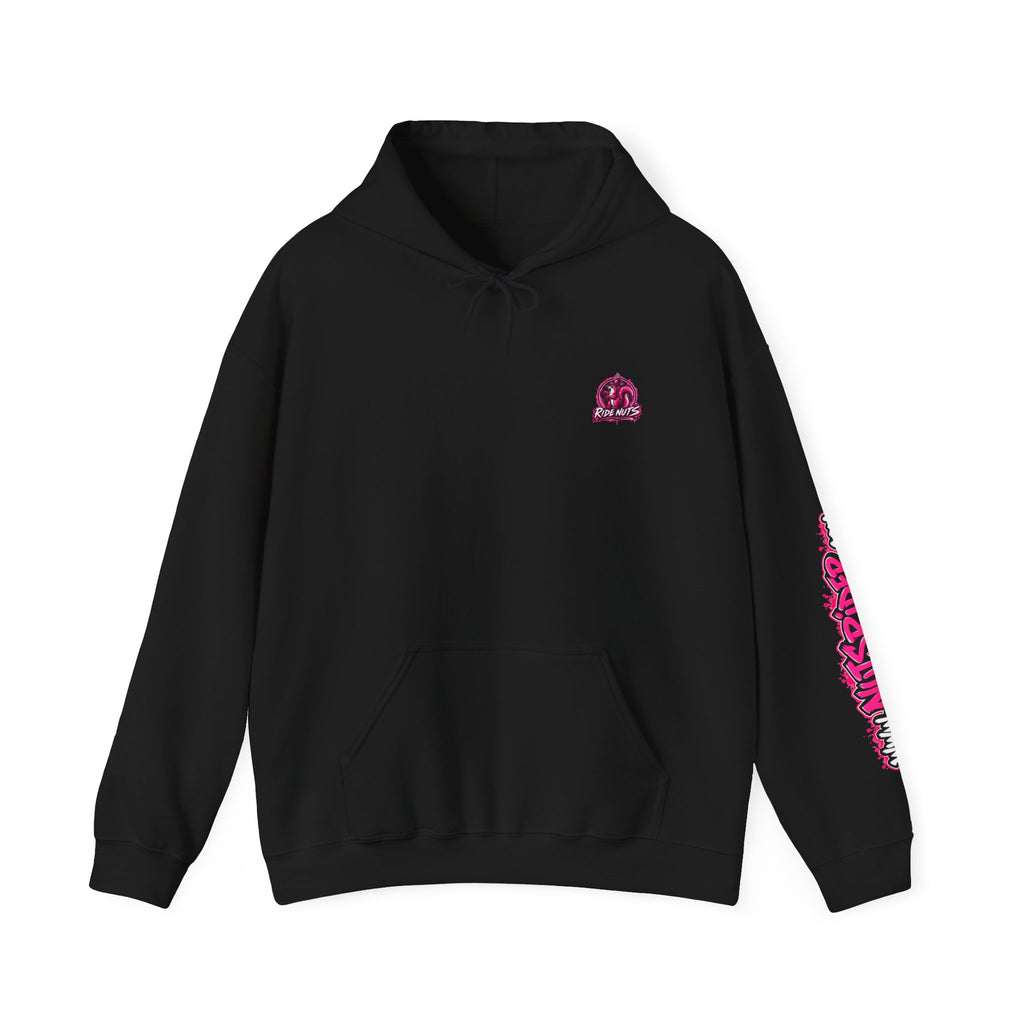 Middle Finger Skate Hoodie - "I Do It My Way" Graphic Skateboard Pullover