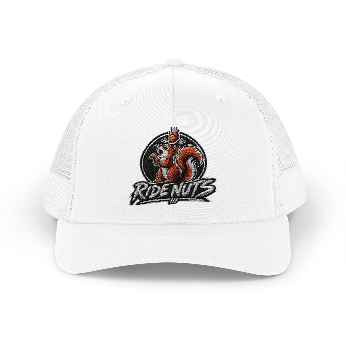 Snapback Trucker Cap — Retro Squirrel Logo Casual Baseball Hat