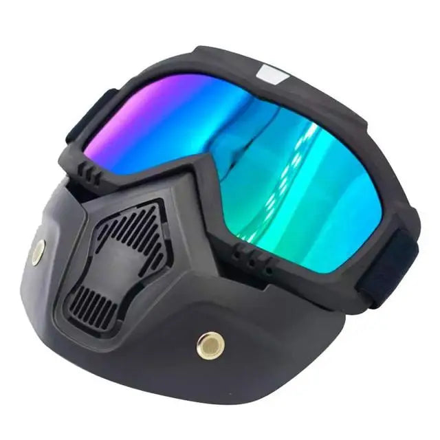Masque MX AirShield – Lunettes Détachables