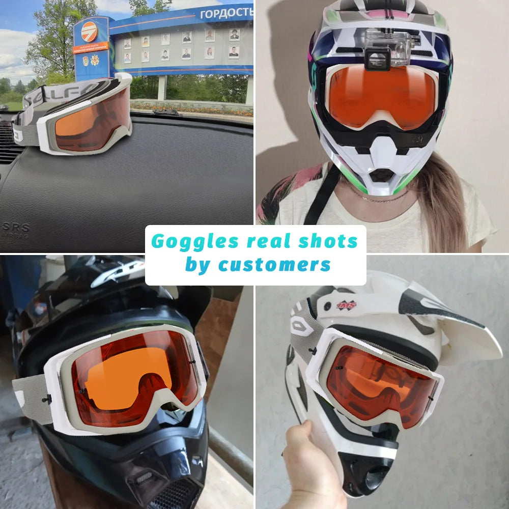 Lunettes MX Pro Vision – UV400 & Anti-Buée