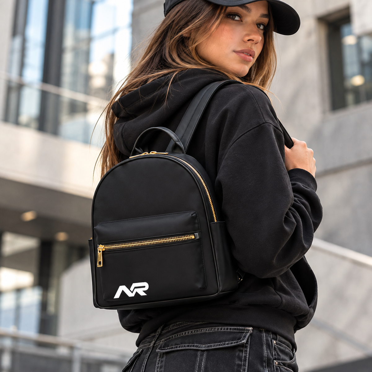 NR Urban Mini Backpack – Black Edition | Nuts Rider