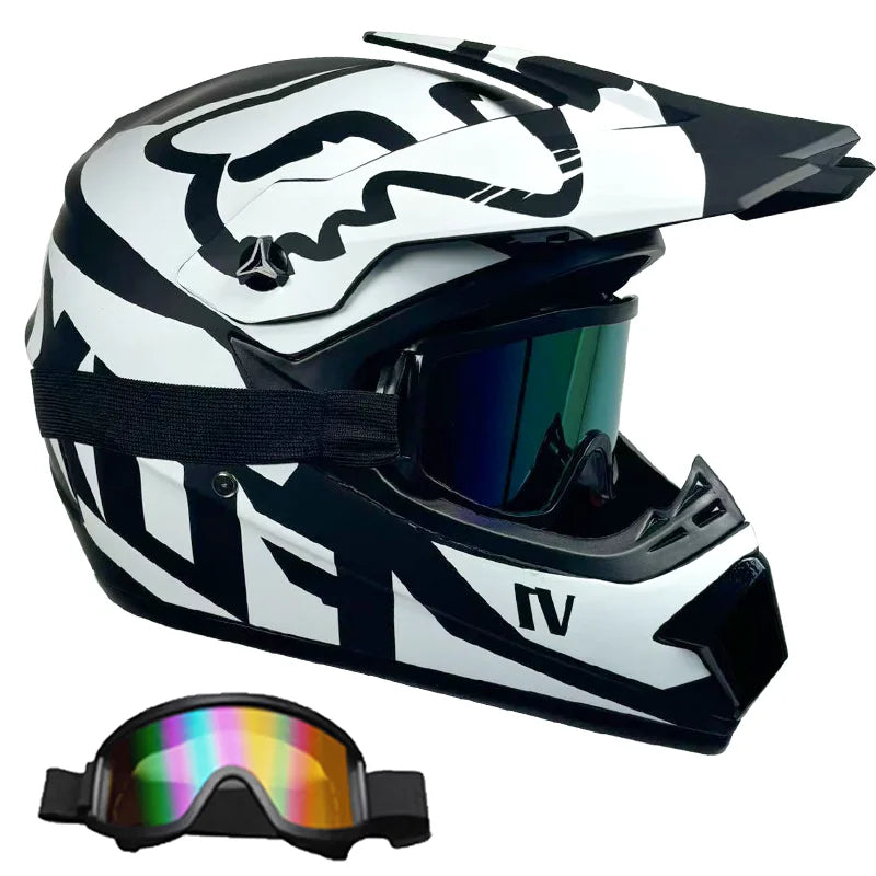 Casque Motocross FOX ABS DOT – Ride Nuts ⚡