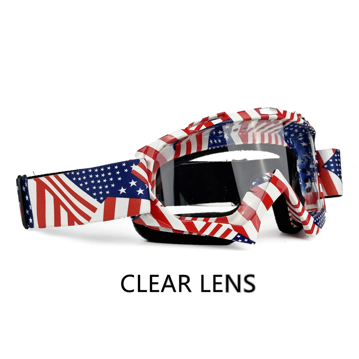 MX Motorcycle Motocross Goggles, Windproof Protective Off-Road Glasses for Men MTB ATV Cycling Racing Outdoor Sports