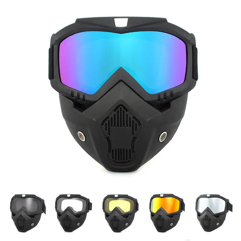 Masque MX AirShield – Lunettes Détachables