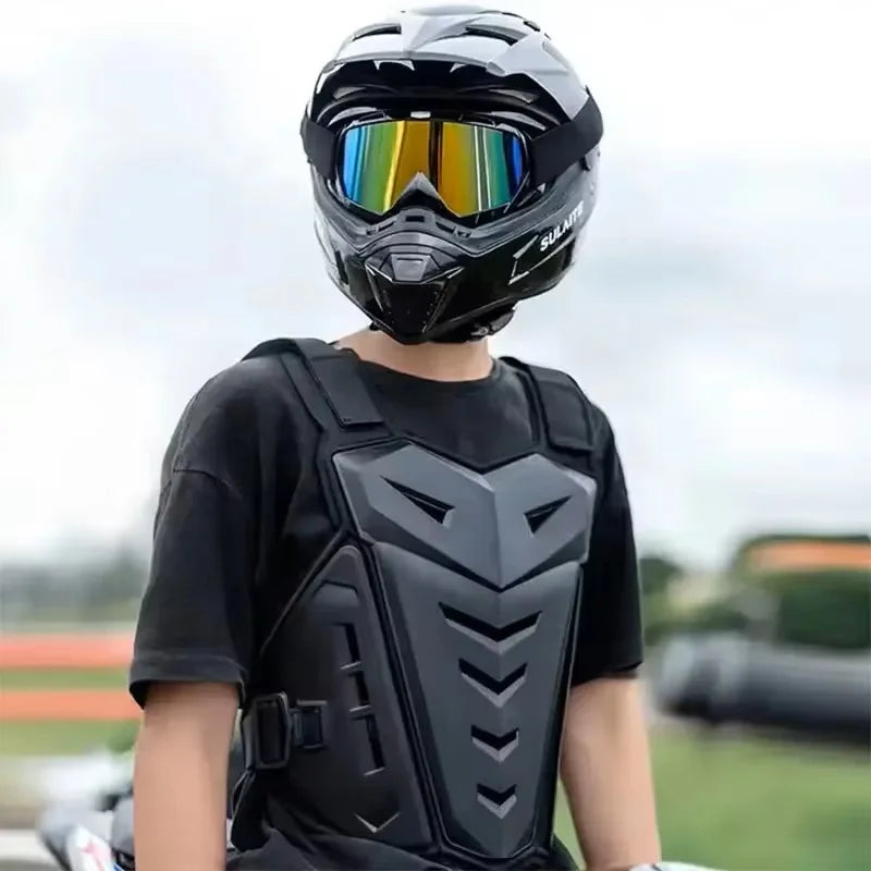 🛡️ Armure de protection intégrale Ride Nuts – Torse, dos & épaules