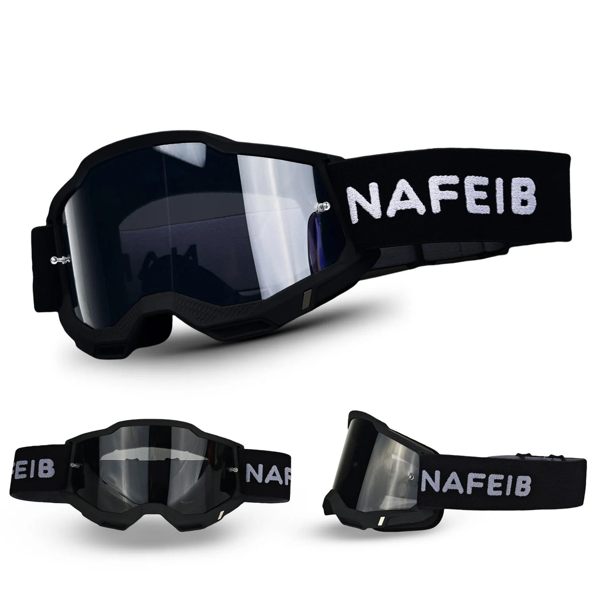 Lunettes MX Wide Vision – Motocross & Off-Road NafeiB