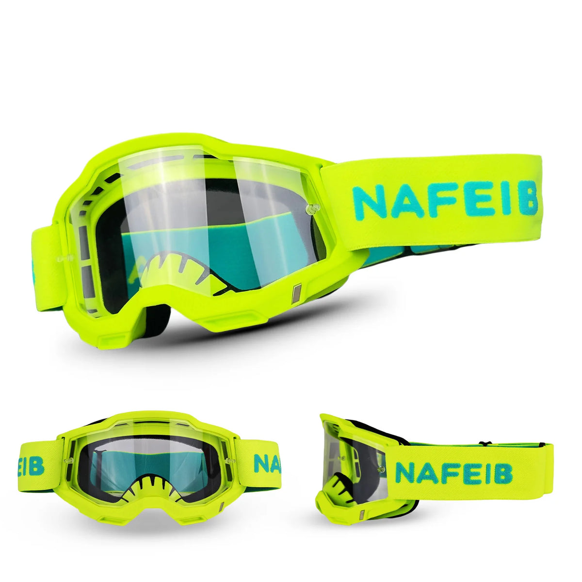 Lunettes MX Wide Vision – Motocross & Off-Road NafeiB