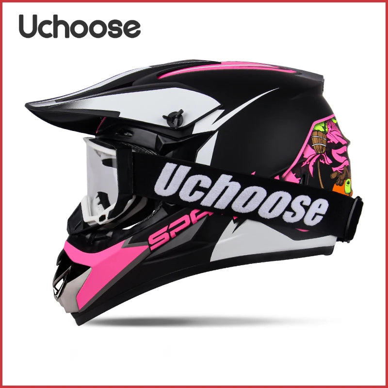 2023 New Windproof Sturdy Motorbike Helmet Classic Riding Helmet Off-road Bickcles Bike Men's Women's Multi Colour Motocross