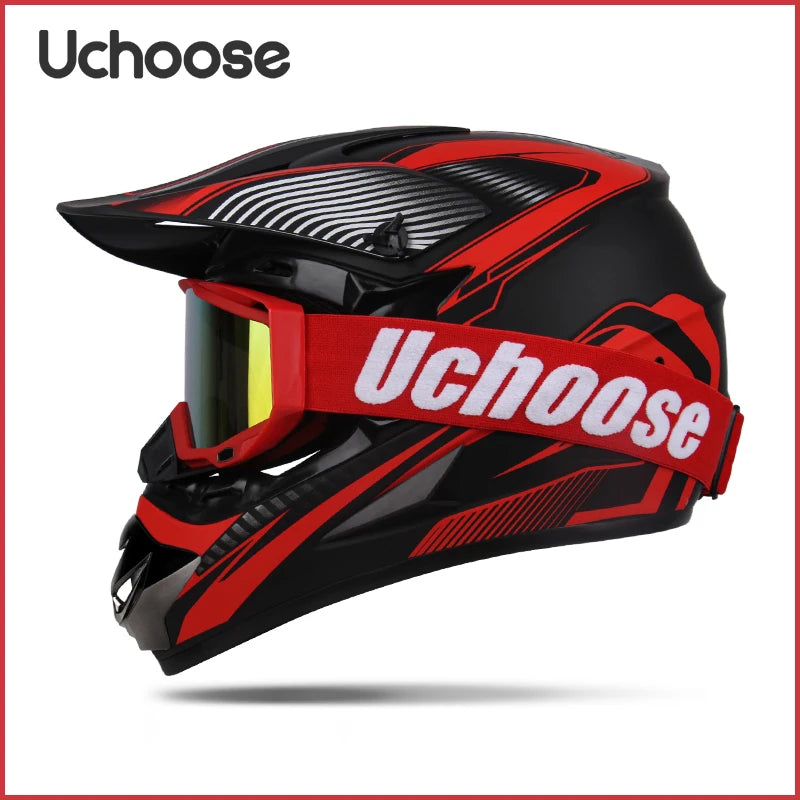 2023 New Windproof Sturdy Motorbike Helmet Classic Riding Helmet Off-road Bickcles Bike Men's Women's Multi Colour Motocross