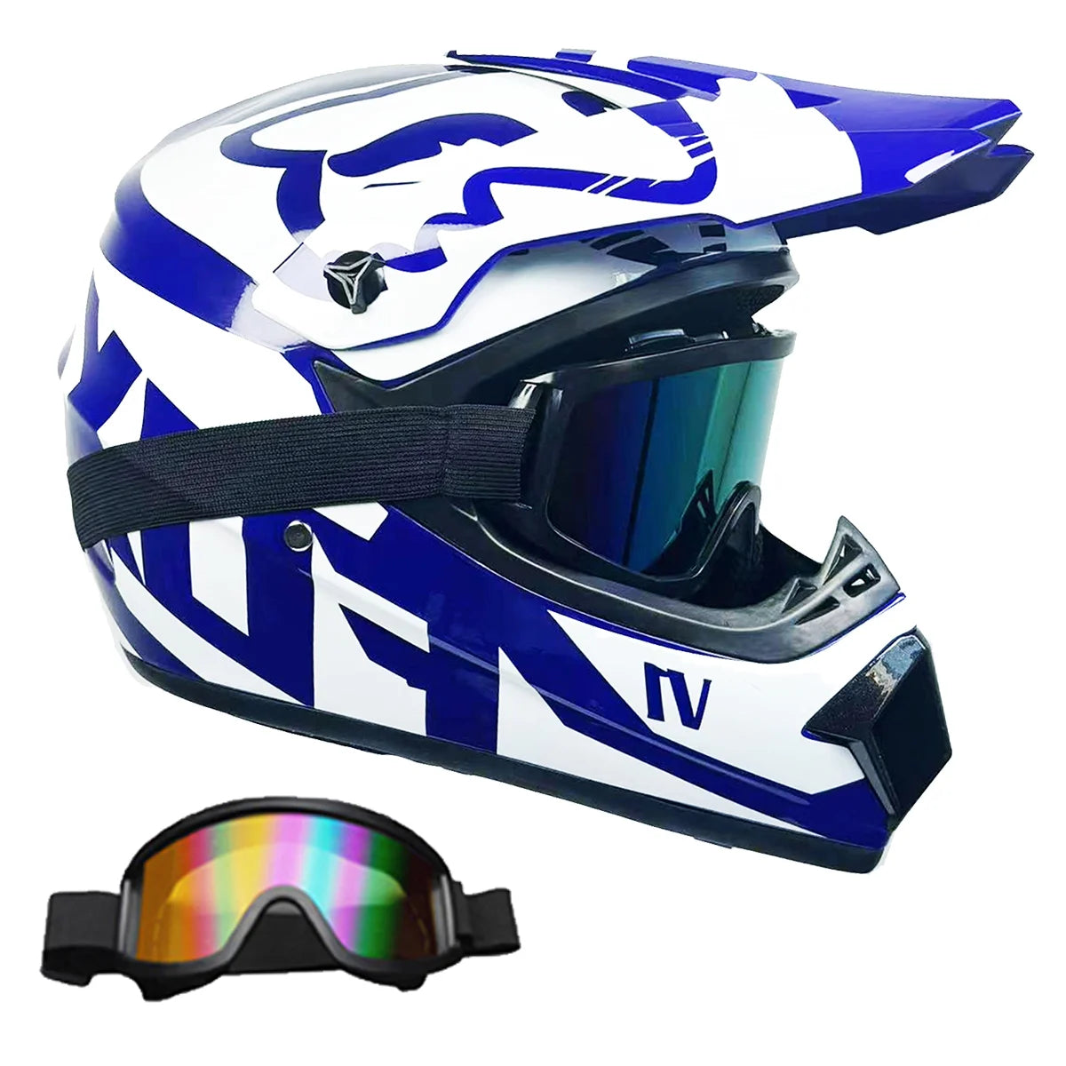 Casque Motocross FOX ABS DOT – Ride Nuts ⚡