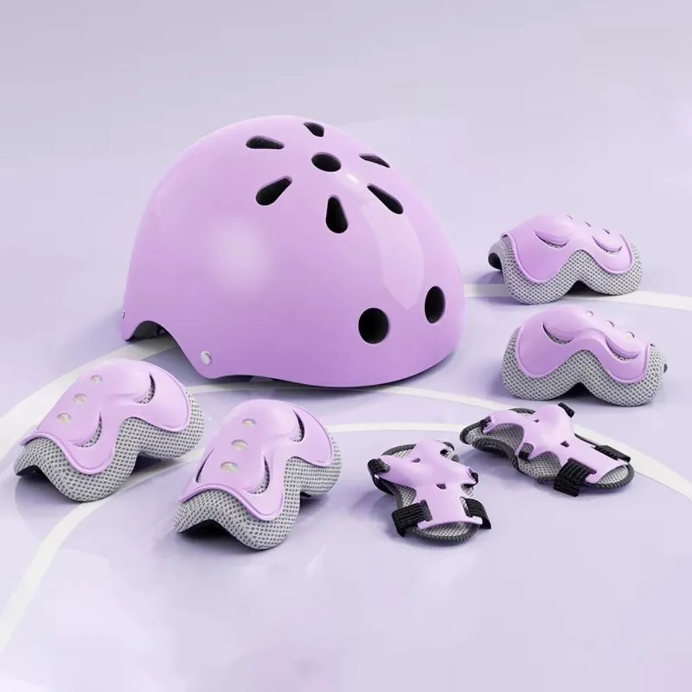 🛡️ Kit de protection 7 pièces – Casque + protections