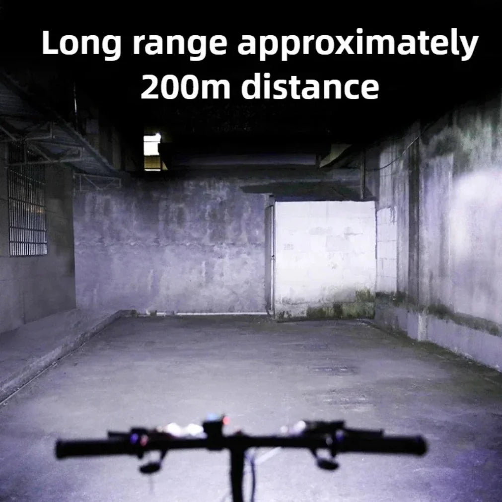 Bicycle Light 2 T6 LED USB Rechargeable MTB Mountain Bicycle Lamp 1000LM Bike Headlight Flashlight Bicycle Accessories